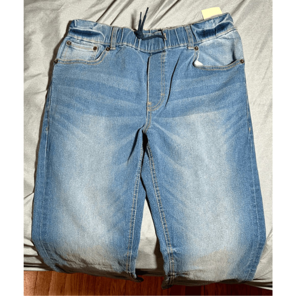 NWT Lucky Brand Eastvale Girl’s Pull On Jeans Elastic Waist Sz Lg (14/16) - Picture 2 of 11